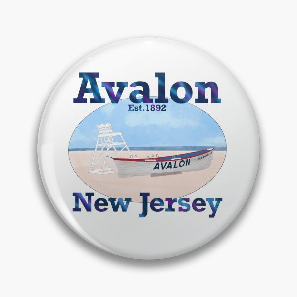 Item preview, Avalon New Jersey  designed and sold by pandasjn.