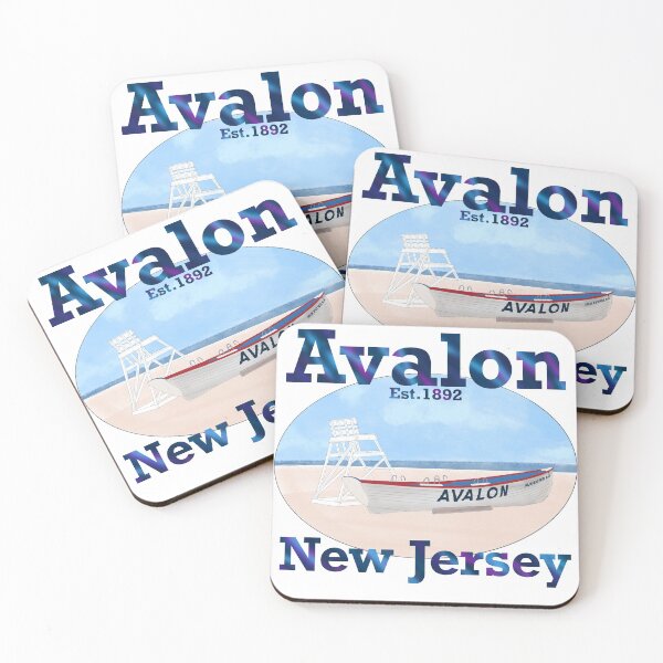 Item preview, Avalon New Jersey  designed and sold by pandasjn.