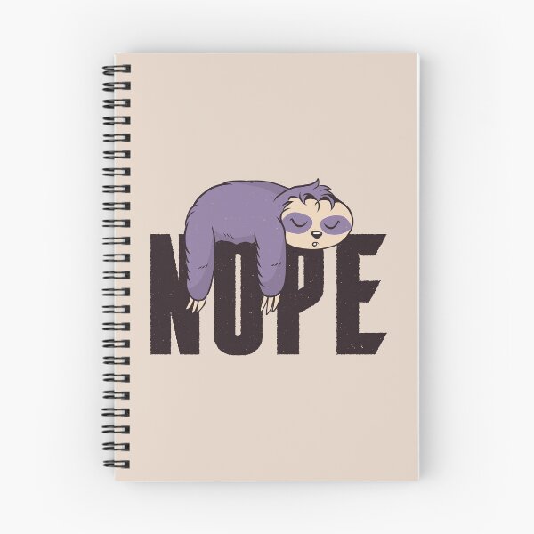 Item preview, Nope Cute Sloth Design designed and sold by cutenfunny.