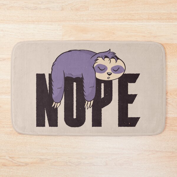 Item preview, Nope Cute Sloth Design designed and sold by cutenfunny.