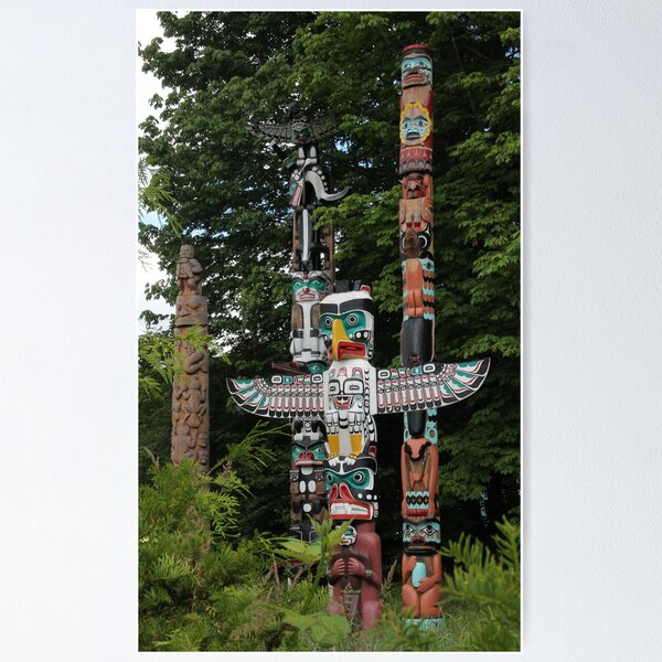 Item preview, Four Totem Poles... designed and sold by Camilla.