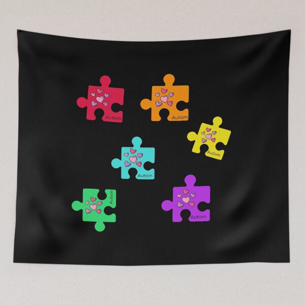 Item preview, Autism puzzle piece designed and sold by firegalaxy.