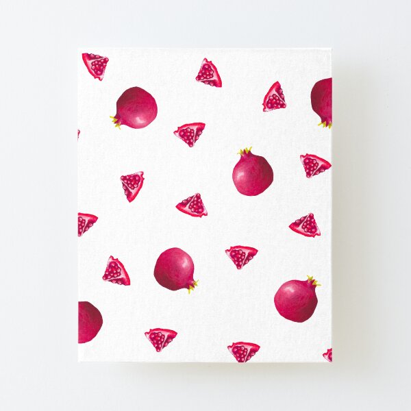 Pomegranate Print Canvas Mounted Print