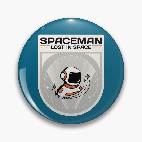 Item preview, Spaceman Astronaut Lost in Space Funny Illustration  designed and sold by d1mology.