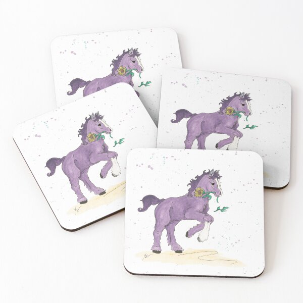 Item preview, Baby Gypsy Horse with Flower designed and sold by mammanophotog.