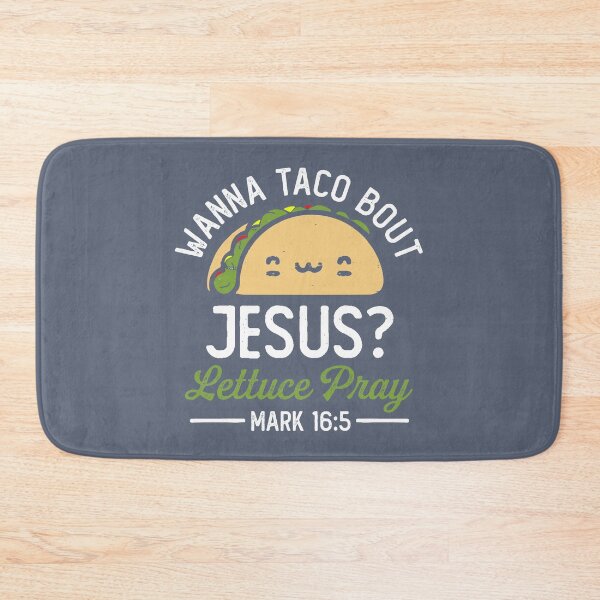 Item preview, Wanna Taco Bout Jesus Lettuce Pray Funny Christian Taco Pun Vintage  designed and sold by alenaz.