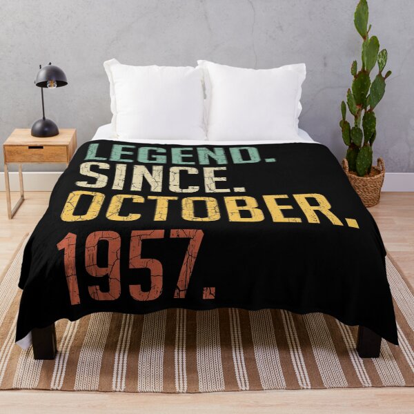 Item preview, Legend Since October 1957 63rd Birthday Gift 63 Years Old Vintage October 1957 designed and sold by Takatv.