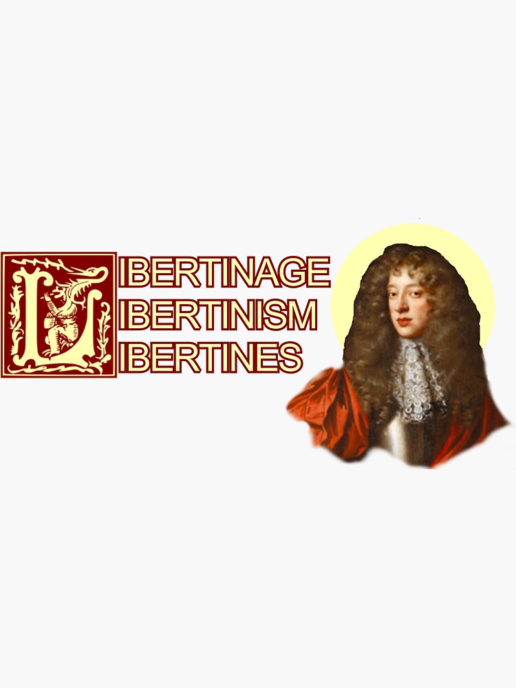Thumbnail 3 of 3, Sticker, Libertinage Libertinism Libertines designed and sold by MoriVond.