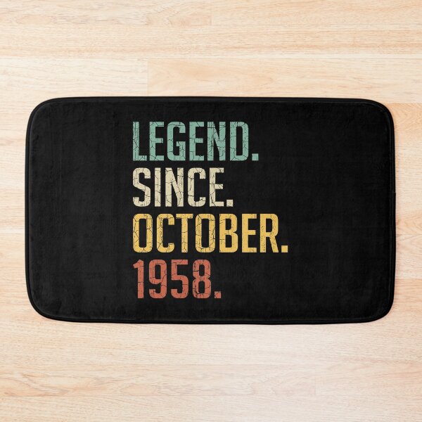 Item preview, Legend Since October 1958 62nd Birthday Gift 62 Years Old Vintage October 1958 designed and sold by Takatv.