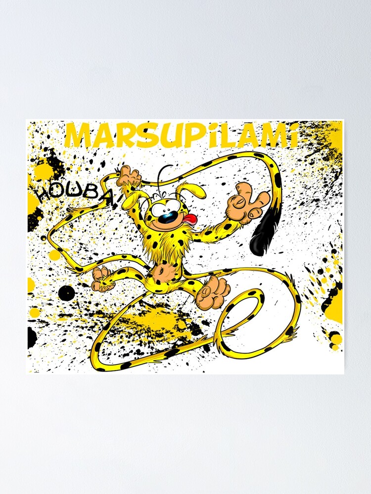 Marsupilami Houba Poster By Rickelodeon Redbubble