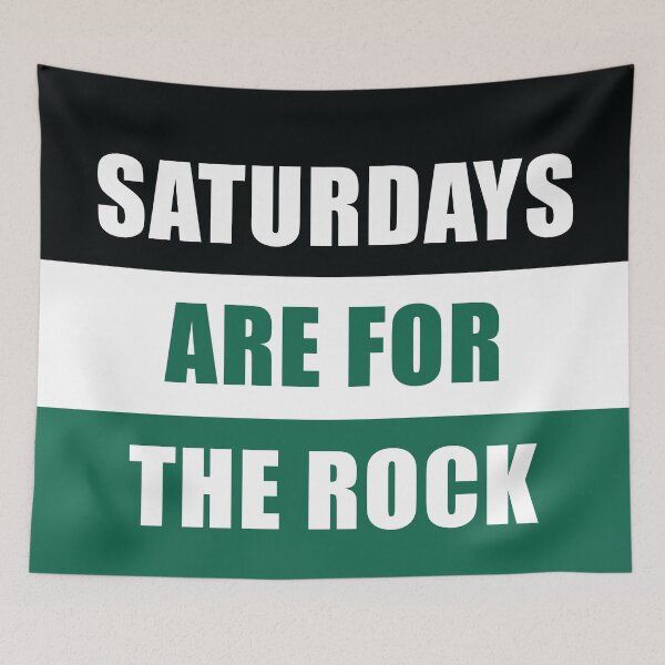 Item preview, Saturdays are for the rock- Slippery Rock University designed and sold by agnello22.