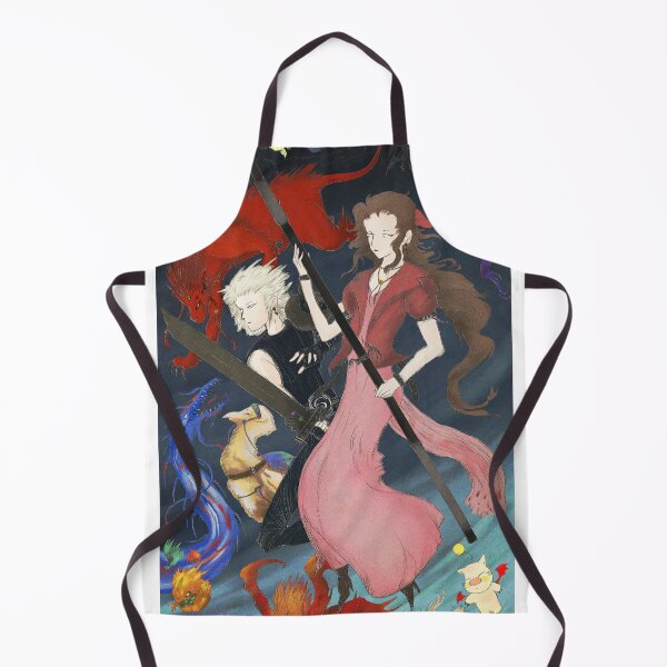 Item preview, FF7R Amano Inspired Poster designed and sold by Hyrchurn.