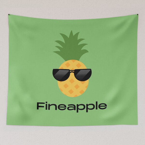 Item preview, Fineapple pineapple pun designed and sold by Felicity-K.
