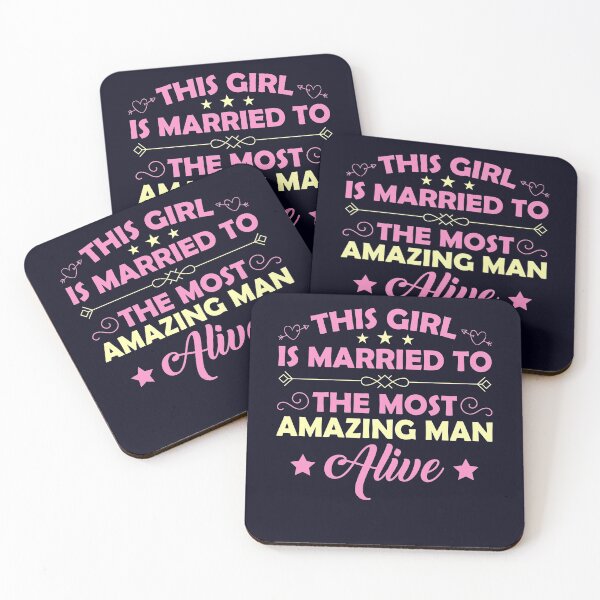Item preview, This girl is married to the most amazing man Husband designed and sold by mmos.