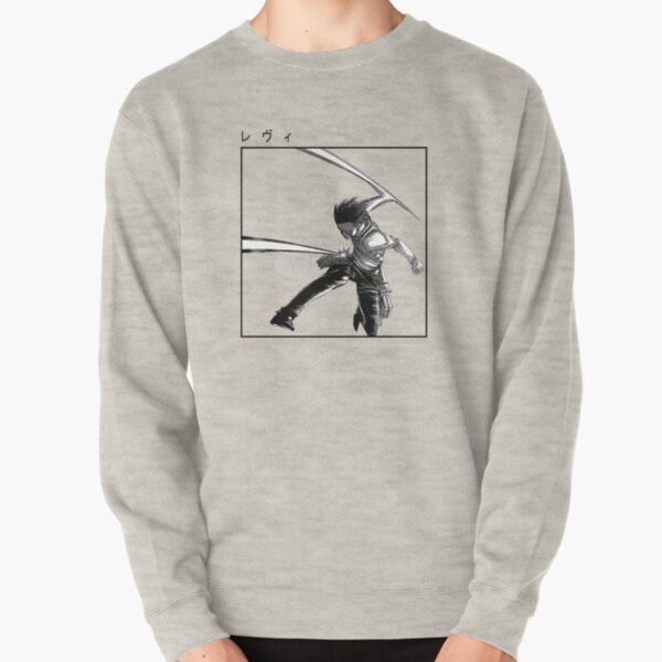 Levi Attack on Titan Classic Design Sweatshirt épais