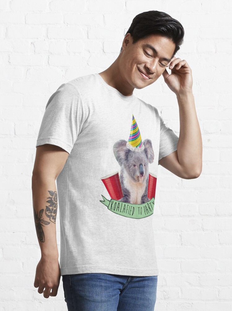 Vista alternativa de Camiseta esencial Koala-fied a la fiesta