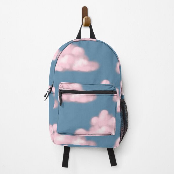 Item preview, Cotton candy pink clouds pattern designed and sold by NewBranchStudio.