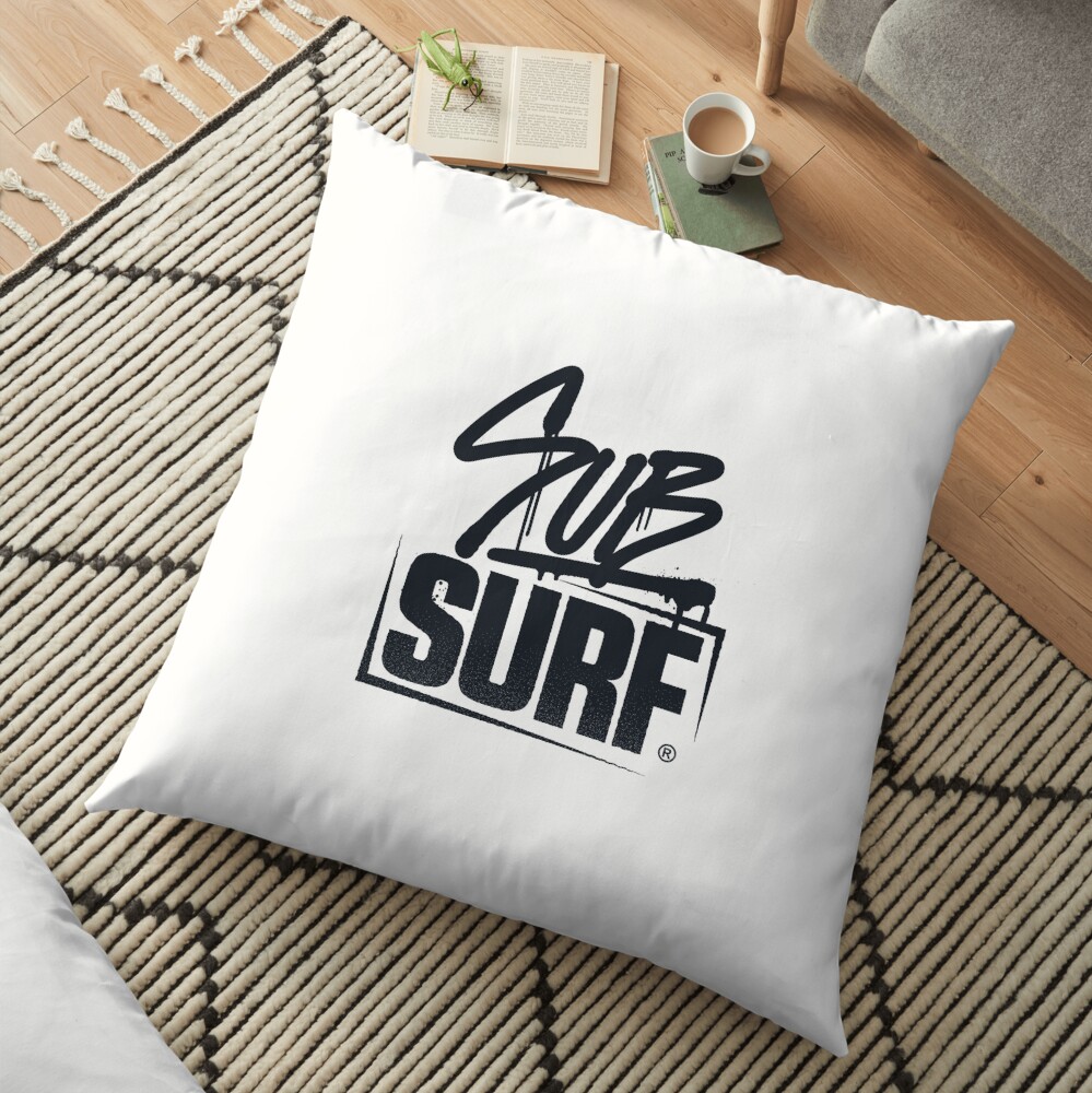 Sub Surf Logo - Sub way Surfers Floor Pillow