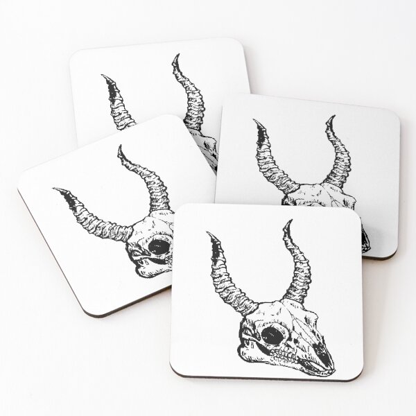 Item preview, pixel gerenuk skull designed and sold by Freaking-alyson.