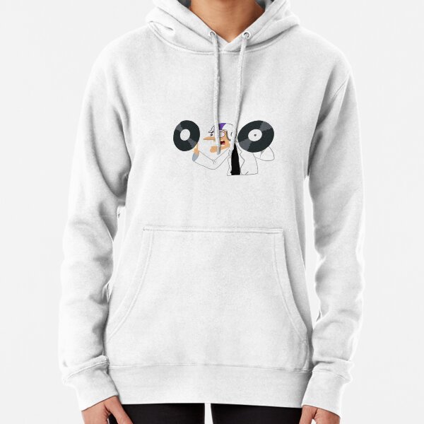 Records on my Fingers Pullover Hoodie