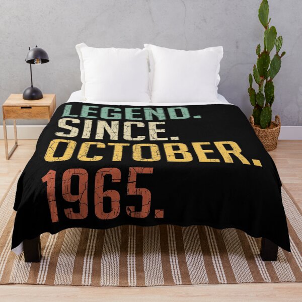 Item preview, Legend Since October 1965 55th Birthday Gift 55 Years Old Vintage October 1965 designed and sold by Takatv.