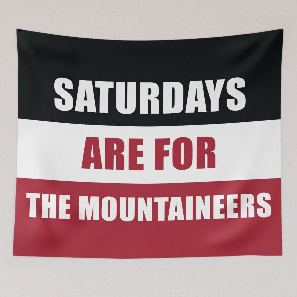 Item preview, Saturdays are for the mountaineers- Mansfield University designed and sold by agnello22.