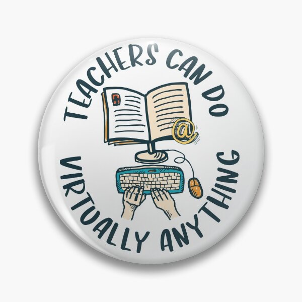 Item preview, Teachers Can Do Virtually Anything sketch style designed and sold by DzineMon.