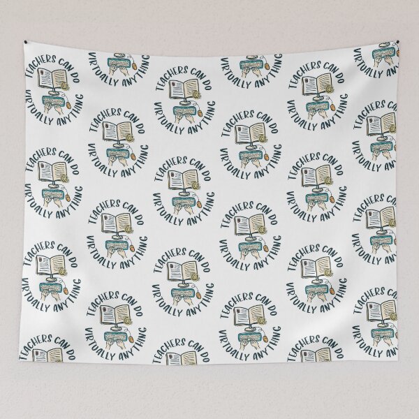 Item preview, Teachers Can Do Virtually Anything sketch style designed and sold by DzineMon.