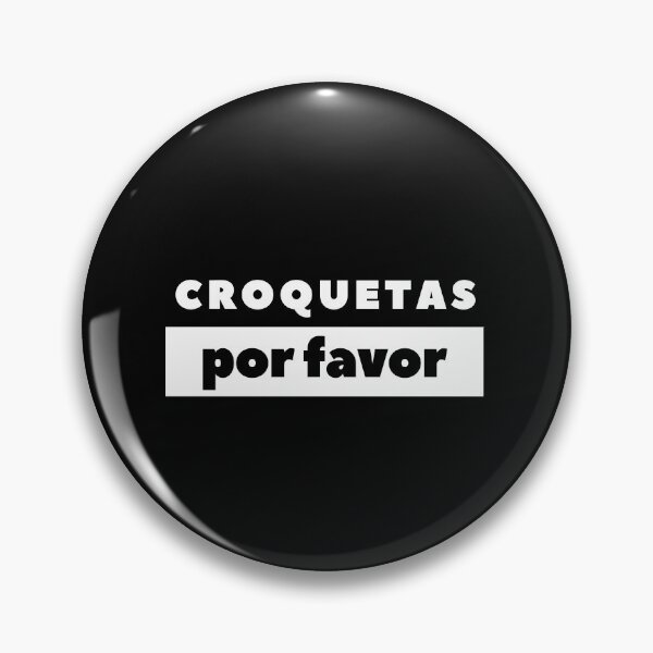 Item preview, Croquetas por Favor designed and sold by Rustic Valley Studio.