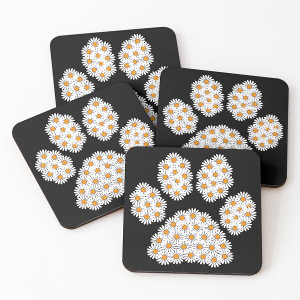 Item preview, Floral Paw Print Daisy designed and sold by KA DESIGNS.