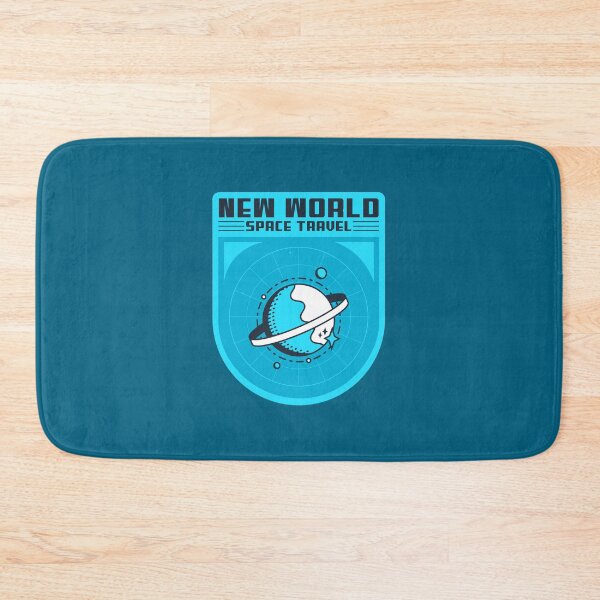 Item preview, New World Space Travel Funny Illustration  designed and sold by d1mology.