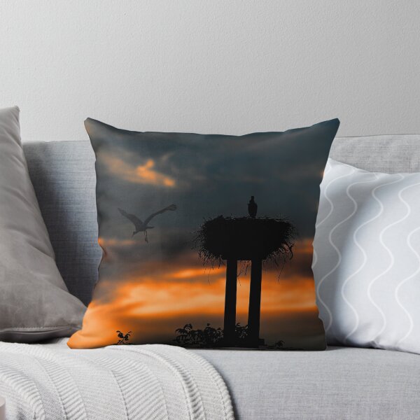 Item preview, Stork at sunset designed and sold by Srdjan Petrovic.