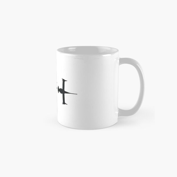 SEE YOU SPACE COWBOY... Version 2 | Black on White | Swordfish II | Cowboy Bebop Classic Mug