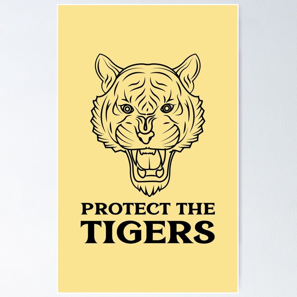 Item preview, Protect the Tigers Roaring Tiger designed and sold by quoteology.