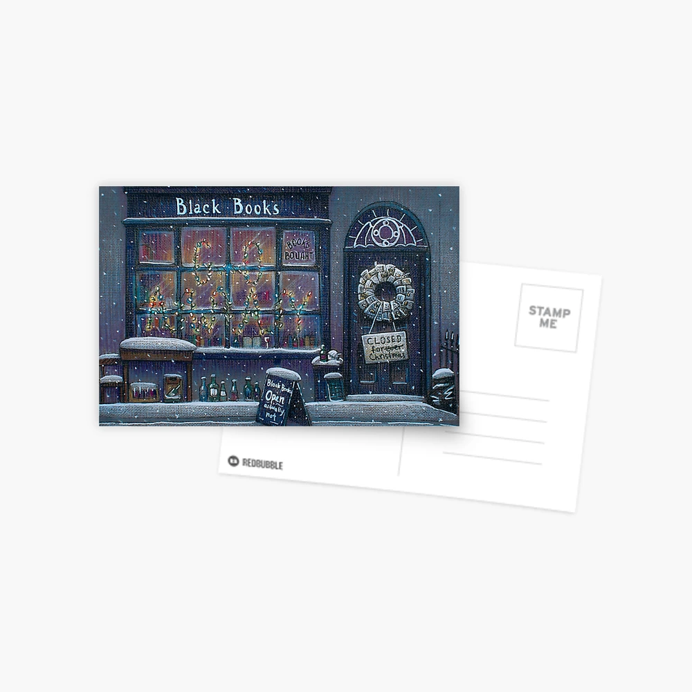 ILLUSTORY BOOK ELF Postcard for Sale by illustore