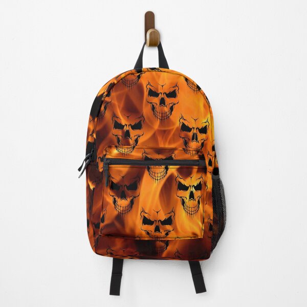 Item preview, Flaming Skulls designed and sold by Lyraluxe.