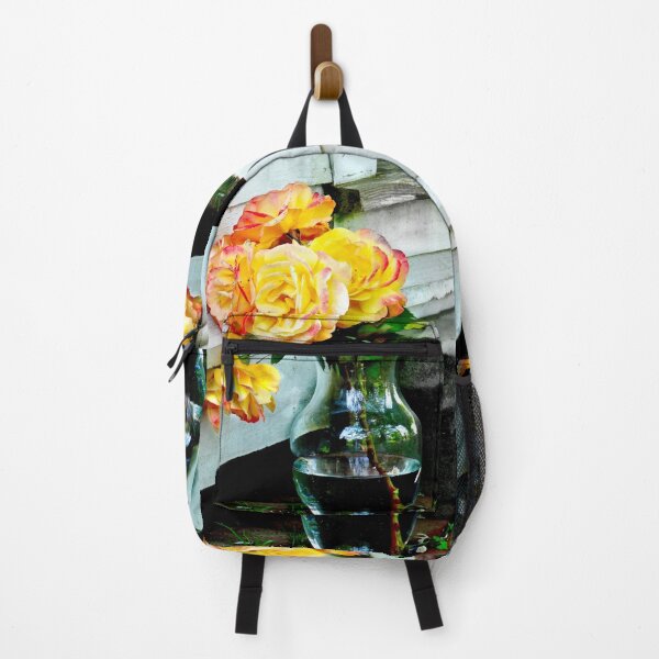 Item preview, Beautiful vase full of yellow roses designed and sold by BBrightman.
