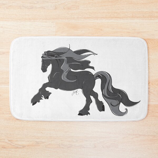 Item preview, Izabella: The Big Black Horse designed and sold by mammanophotog.