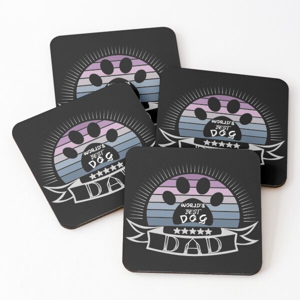 Item preview, WORLD'S BEST DOG DAD designed and sold by Rogue Planet.