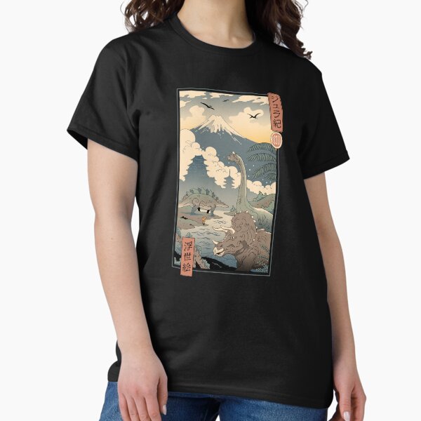 Item preview, Jurassic Ukiyo-e 1 designed and sold by vincenttrinidad.