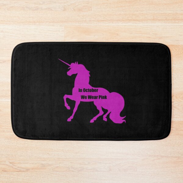 Item preview, Breast Cancer Awareness In October We Wear Pink Unicorn designed and sold by NoveltyMerch.