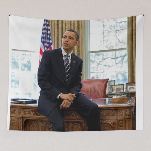 Item preview, president barack obama portrait designed and sold by frazierderrick.