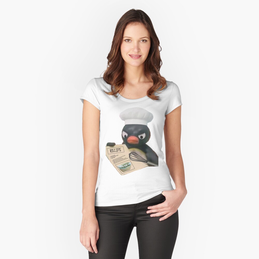 Vista previa del artículo con la obra «Camiseta entallada de cuello ancho», diseñado y vendido por Chrisafina.