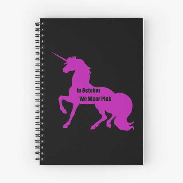 Item preview, Breast Cancer Awareness In October We Wear Pink Unicorn designed and sold by NoveltyMerch.
