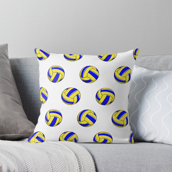 Item preview, Volleyball - blue and yellow designed and sold by littlearrow.