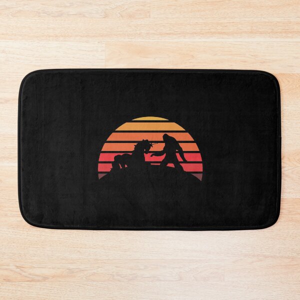Item preview, Unicorn vs Bigfoot Sasquatch Duel Retro Vintage Design designed and sold by NoveltyMerch.