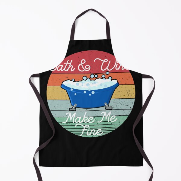 Item preview, Bath & Wine Make Me Fine - Bubble Bath Lovers Gift designed and sold by Dan66.