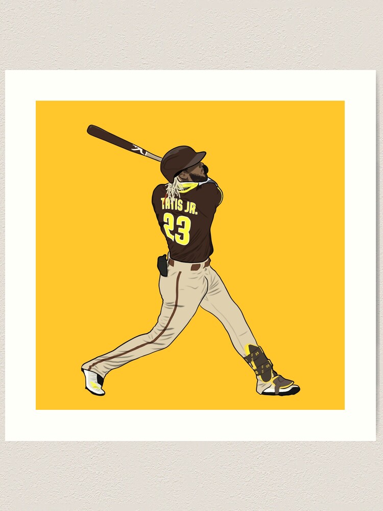 Fernando Tatis Jr. Cousscards Illustration Qd1 Art Print for Sale