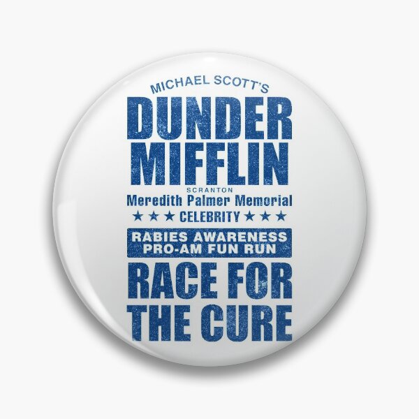Item preview, Dunder Mifflin Rabies Awareness Race for the Cure designed and sold by huckblade.