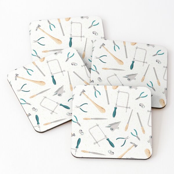 Item preview, Jewellery artist and Goldsmith tools of the trade - white designed and sold by NewBranchStudio.